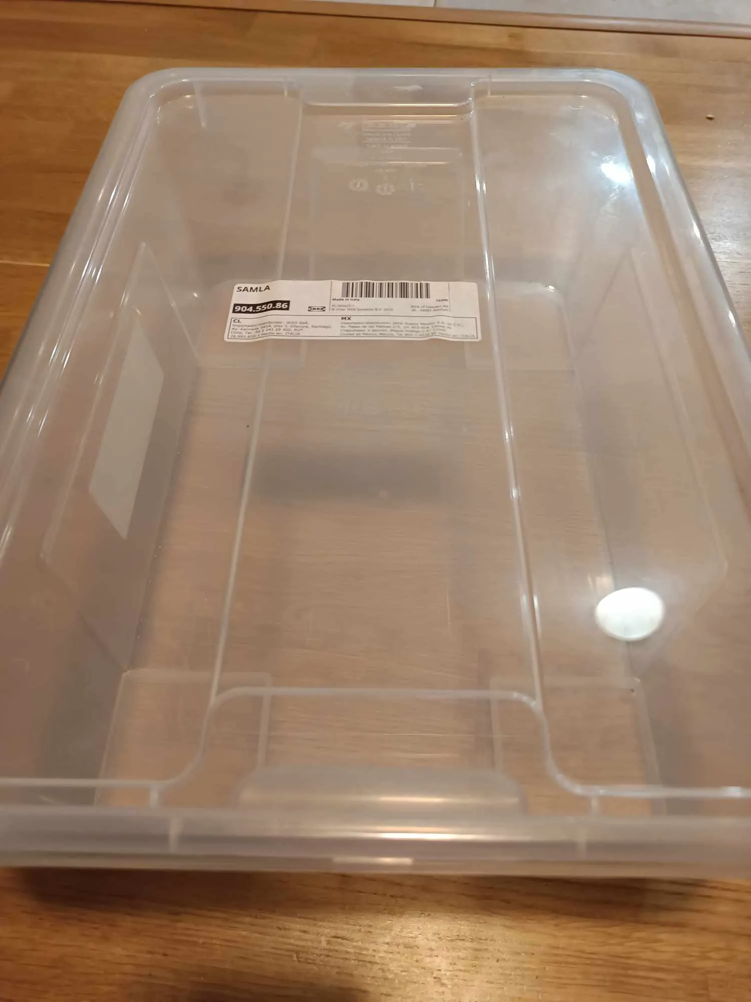 IKEA Store Box Before Tagging