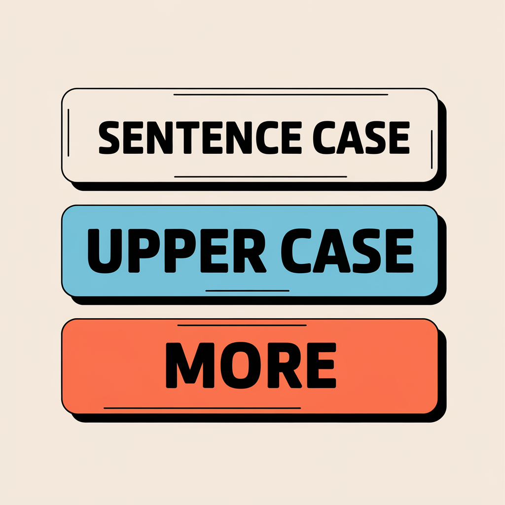 Text Transformer Tool - Instantly Convert Text to Sentence Case, UPPER CASE, and More